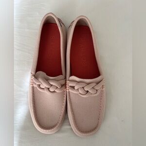 Rothy's Blush The Braid Driving Moccasins